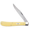 Case Cutlery Knife, Yellow Synthetic Smooth Cv Trapper 00031